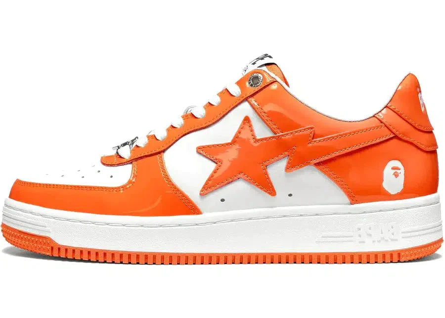 A BATHING APE BAPESTA LOW 'ORANGE'