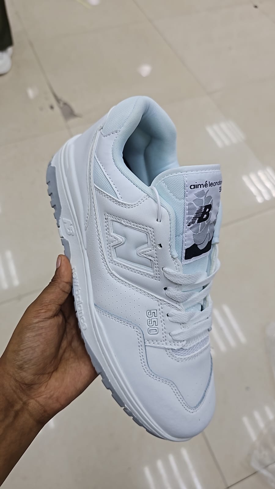 New Balance 550 White Grey