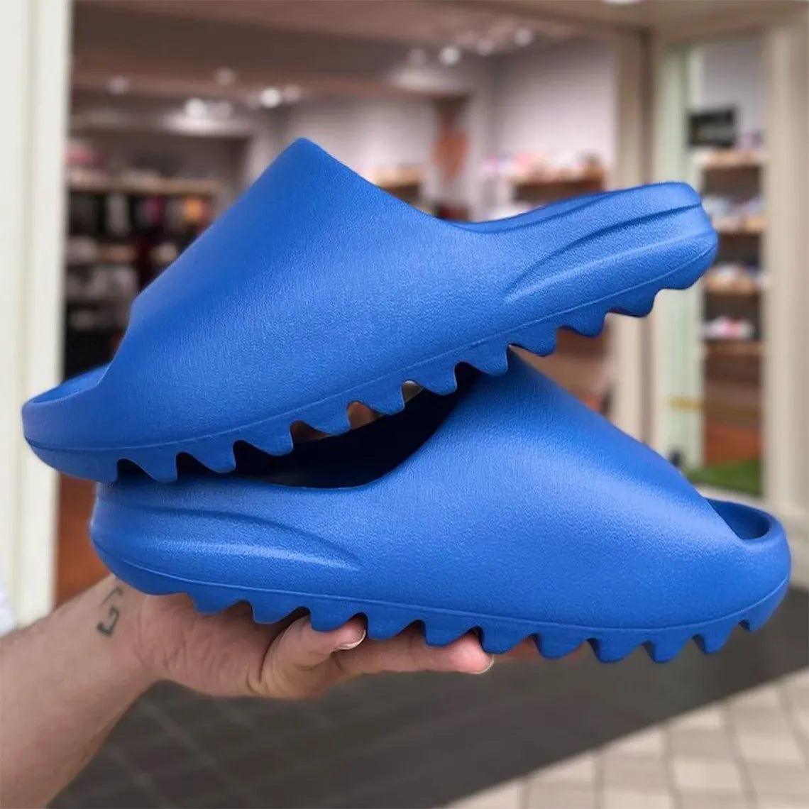 Yeezy Slide Azure