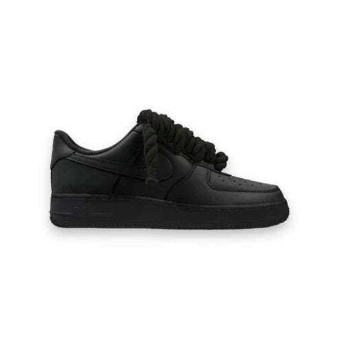 Rope Lace Air Force 1 Black
