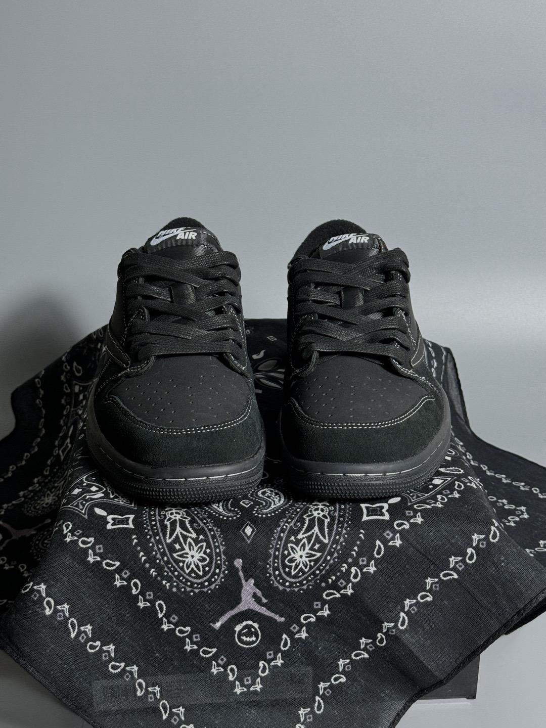 Travis Scott x Air Jordan 1 Low OG SP “Black Phantom”