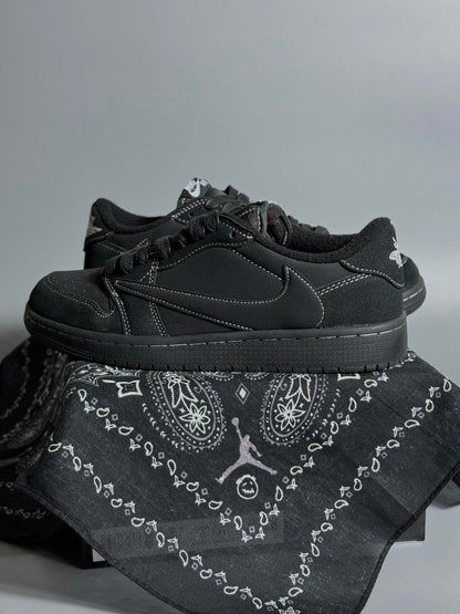 Travis Scott x Air Jordan 1 Low OG SP “Black Phantom”