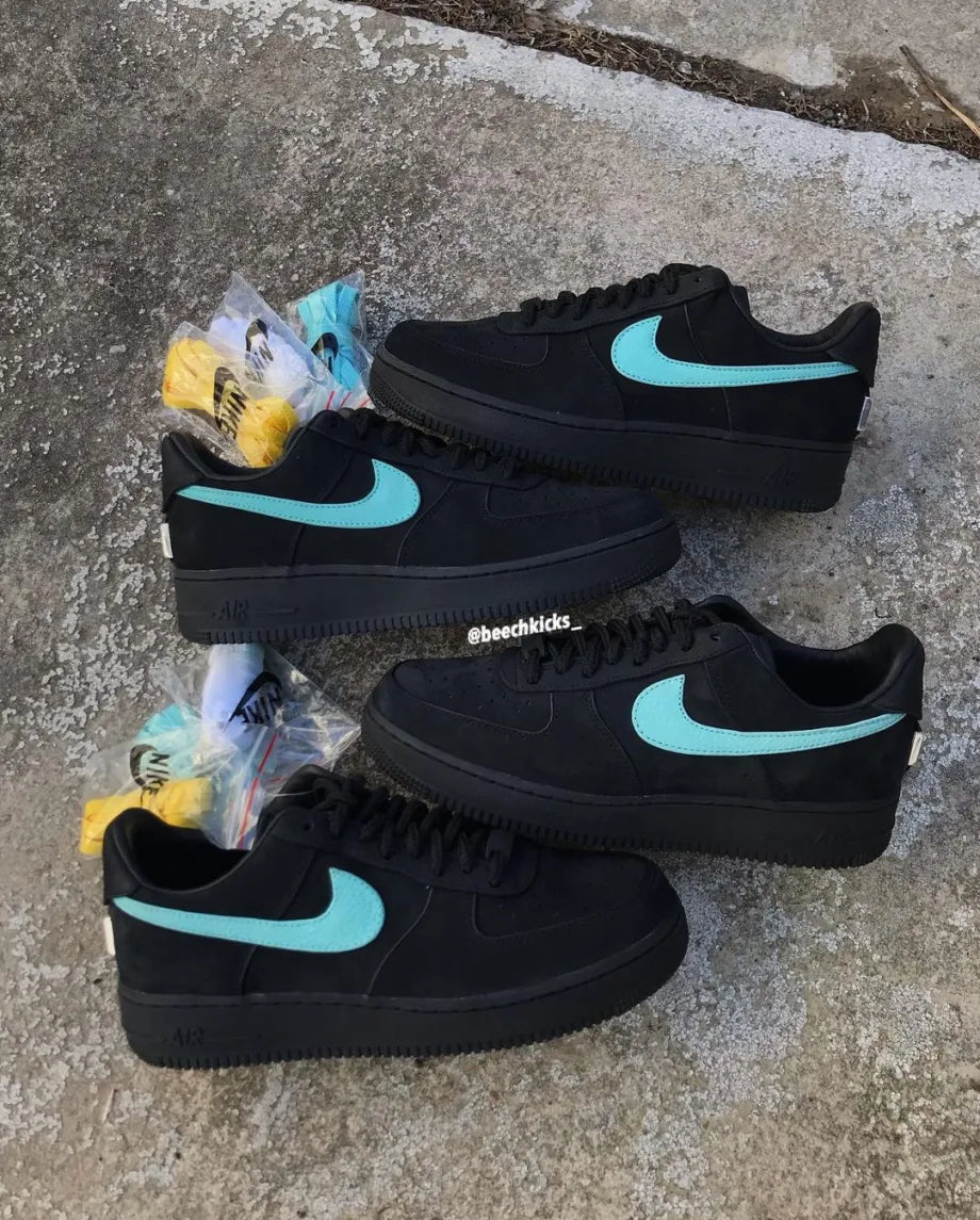 Nike X Tiffany Air Force 1's