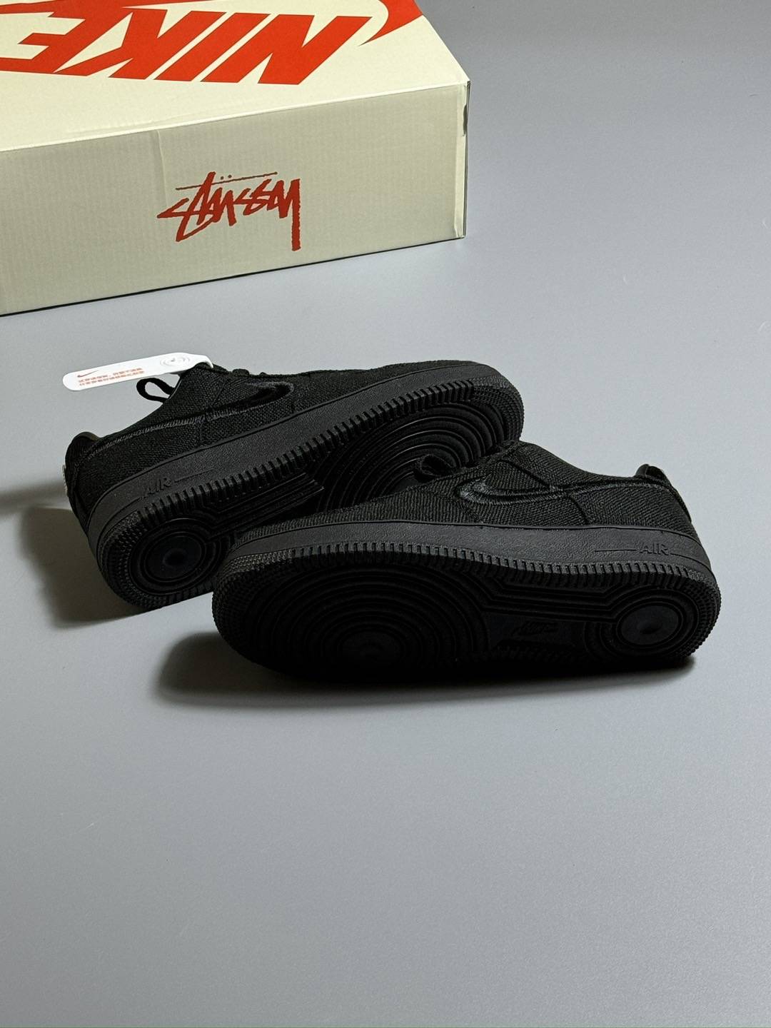 Nike x Stüssy Air Force 1 Low "Black"