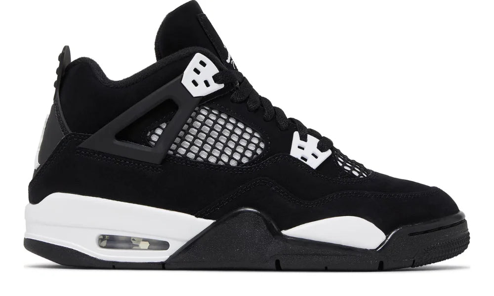 AIR JORDAN 4 BLACK WHITE