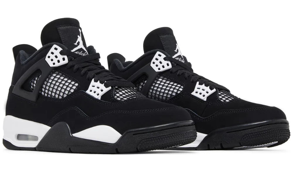 AIR JORDAN 4 BLACK WHITE