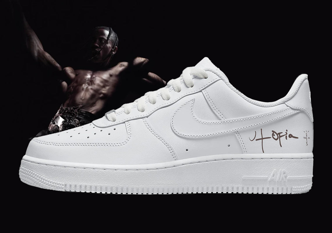 Nike Air Force 1 Low '07 "White" (Travis Scott Cactus Jack Utopia Edition)