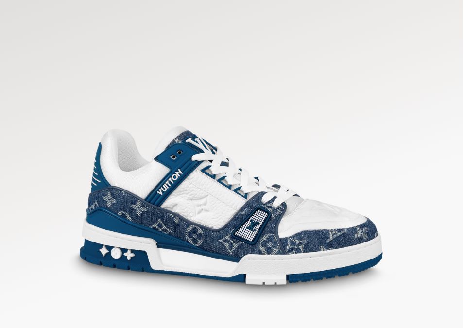 Louis Vuitton Trainers "Blue"