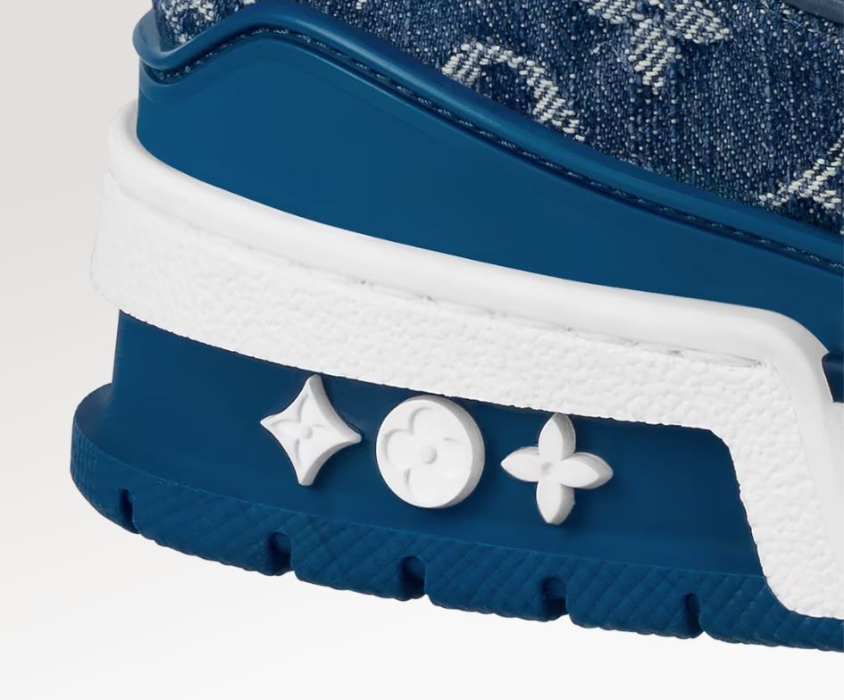 Louis Vuitton Trainers "Blue"