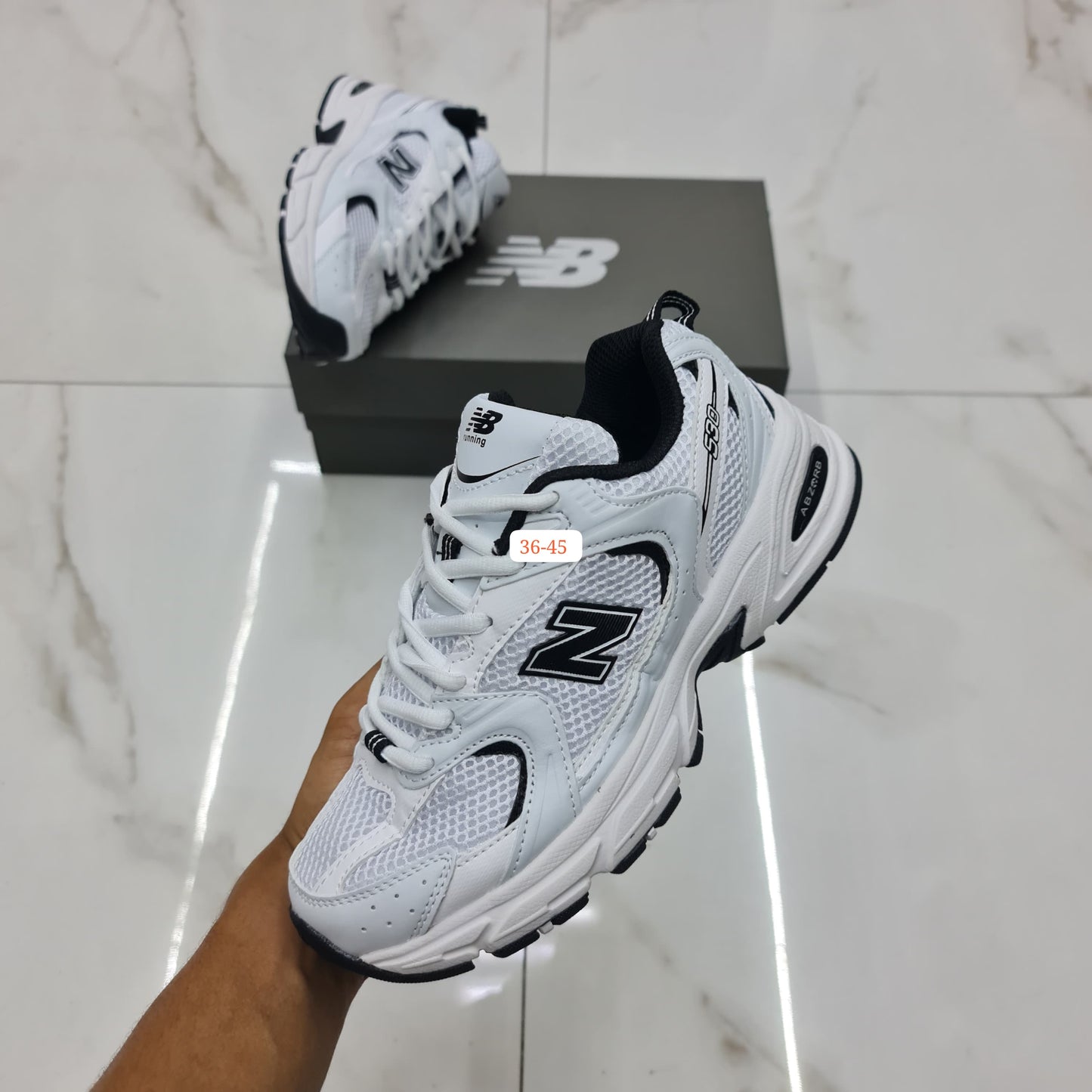 New Balance 530 White Black