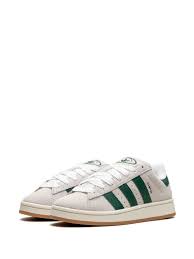 adidas Campus 00s Crystal White Dark Green