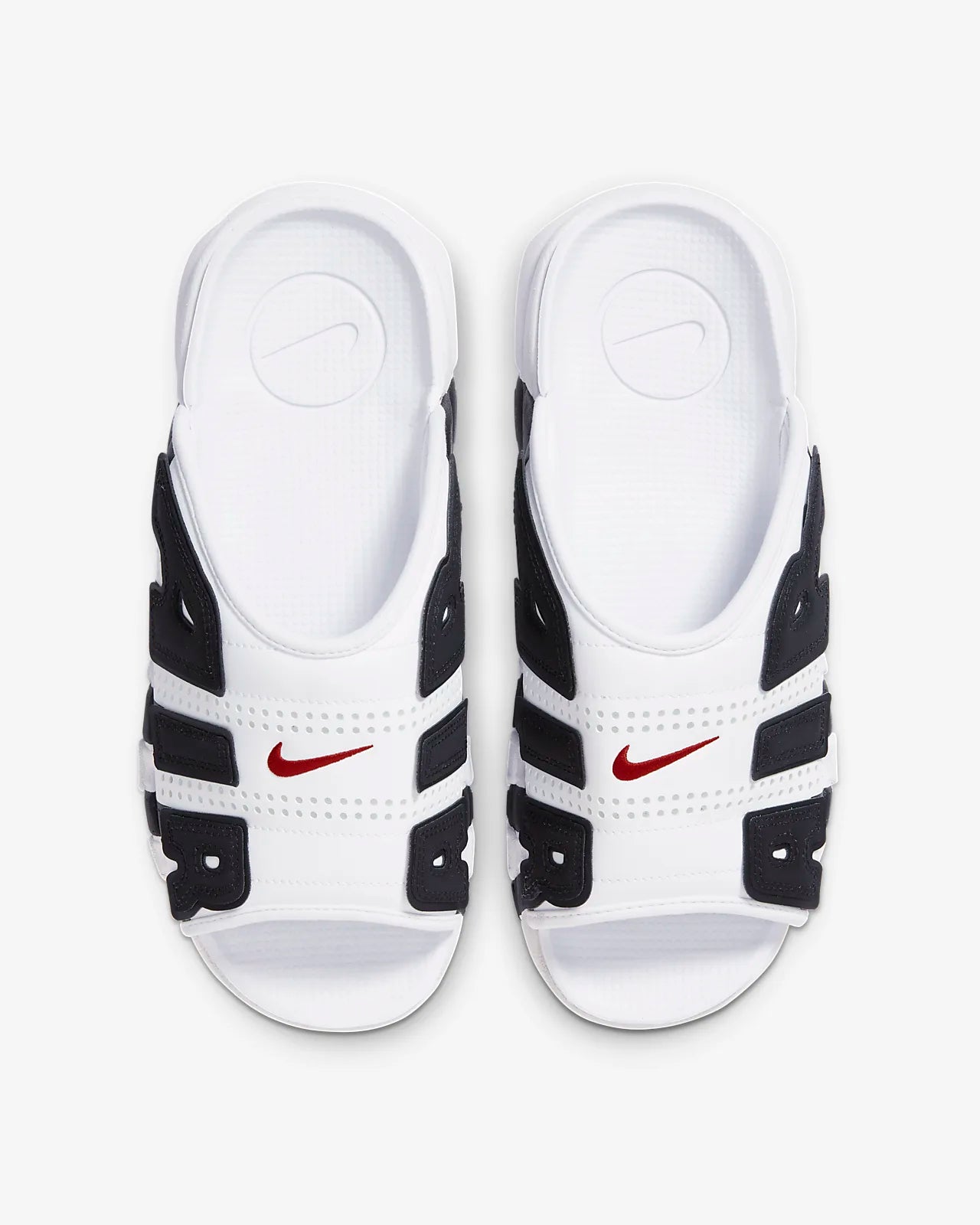 Nike Air More Uptempo Slides "White"