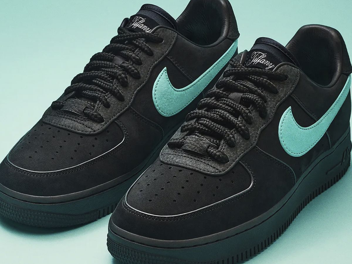 Nike X Tiffany Air Force 1's