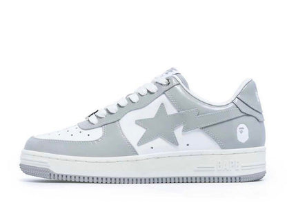 A BATHING APE BAPESTA LOW "Gray"