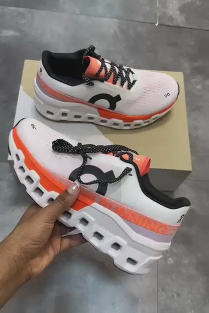 On Running Cloudmonster 2 White Flame